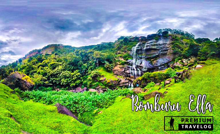 Bomburu Ella is truly a gorgeous waterfall.