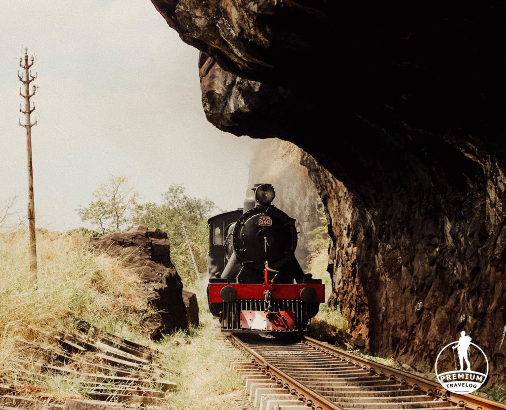 Lion’s Mouth - Kadugannwa is an overhanging rock that is found along a bend in the railway between Balana and Kadugannawa